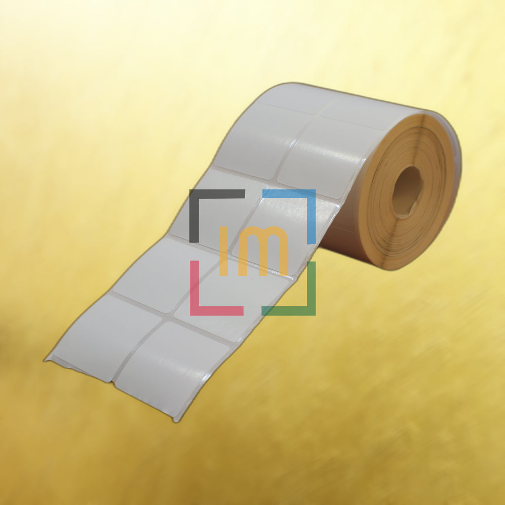 Rollo Etiqueta 50x50mm Buje 1 2 Salidas