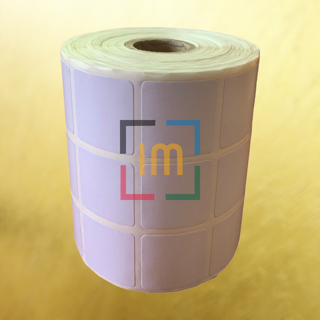 Rollo Etiqueta 30x30mm Buje 1 3 Salidas