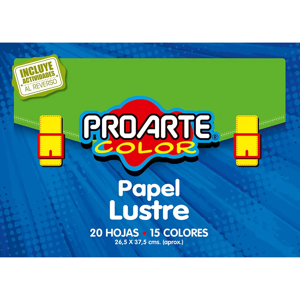 EST PAPEL LUSTRE 20HJ 15 COLOR 26,5X37,5