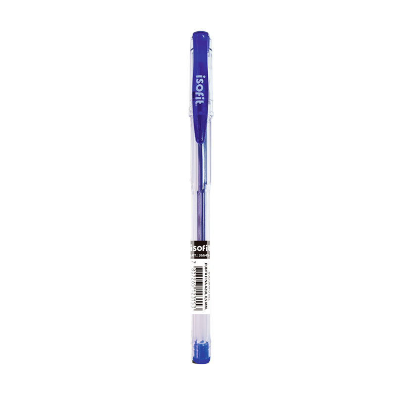 BOLIGRAFO GEL ISOFIT 0.5 UNIBALL UM-100 SIGNO AZUL