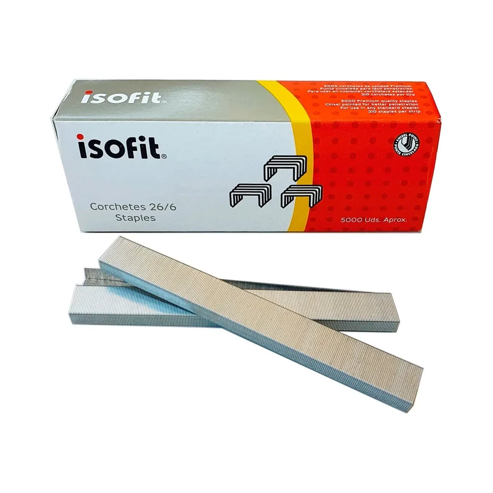 Caja Corchetes ISOFIT 26/5 5000 Unidades