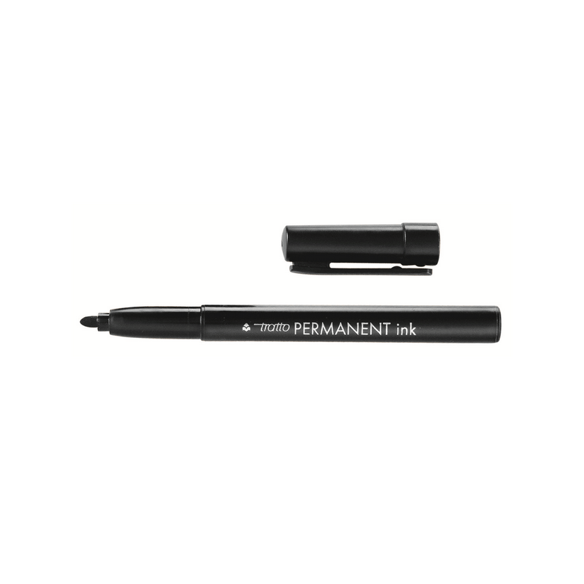MARCADOR PERMAN. (P.RDA)FIBRA NEGRO