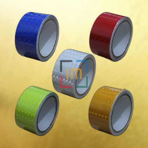 Cinta Reflectante Colores 50mm x 5m