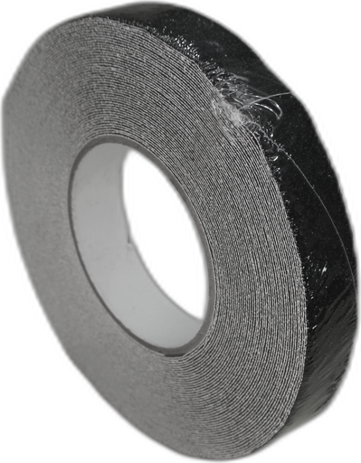 [NZ-00017] Cinta Antideslizante de Seguridad Negra 24mm x 18m