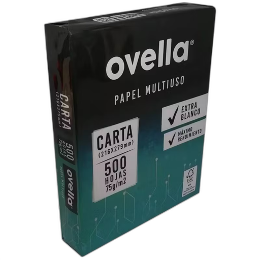 [NZ-00951] Resmas Tamaño Carta 500 Hojas 75Gr