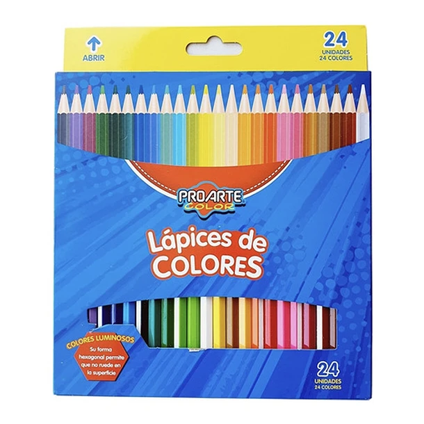 [18895-6] Caja de Lápices de Colores Grande 12 Unidades