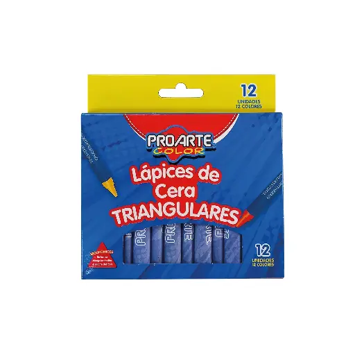 [34127-4] Caja Lápices de Cera 12 Colores