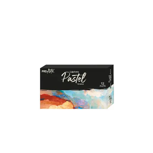 [14243-3] LAPICES PASTEL 12 COLORES