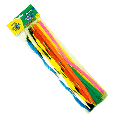 [25984] LIMPIA PIPAS PAQUETES DE 12 COLORES