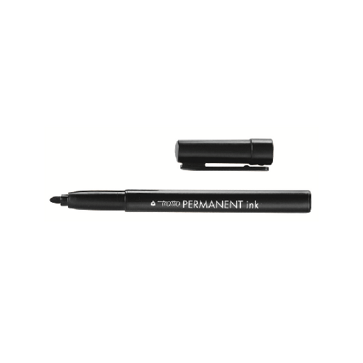 [12719NG] MARCADOR PERMAN. (P.RDA)FIBRA NEGRO