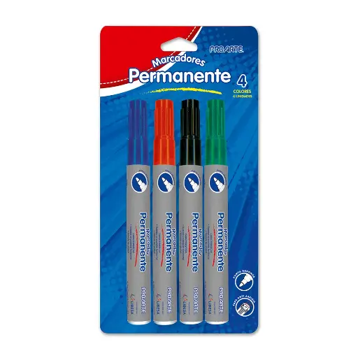 [31481-1] PLUMON PERMANENTE DIF COLORES DESECHABLE